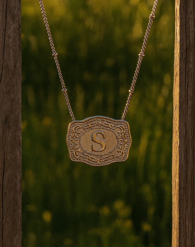 HorseHaven's Handmade Buckle Necklace